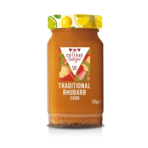 Traditional Rhubarb Curd von Cottage Delight kaufen | Englischer Rhabarber-Aufstric | Handgemacht & fruchtig-säuerlich | Für Brot, Torten, Desserts | EU-weiter Versand