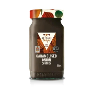 Caramelised Onion Chutney ✓ Langsam karamellisierte Zwiebeln ✓ Eichenfass gereifter Balsamico ✓ perfekt zu Käse, Fleisch oder Brot ✓ Jetzt bestellen und genießen!