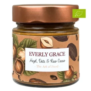 Everly Grace Hazel, Date & Raw Cocoa online kaufen – geröstete Haselnüsse, Datteln und Rohe Kakaonibs – Vegan, clean, pur