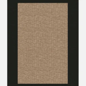 Jute-Haptik Alisa Espresso Teppich - Teppana