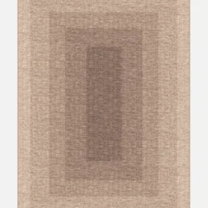 Jute-Haptik Emi Cappuccino Teppich - Teppana