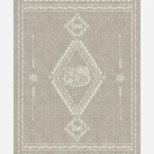 Hello Kitty Tribal Taupe Teppich - Teppana