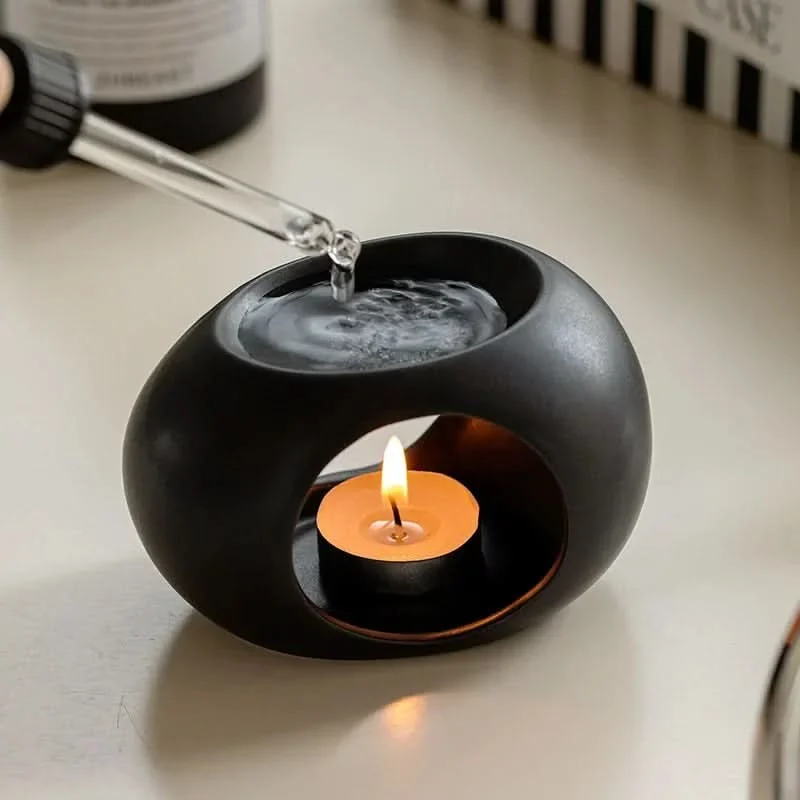 AROMIVA – Ceramic Essential Oil Burner Holder