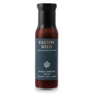 Maple Chipotle Sauce mit kanadischem Ahornsirup und rauchiger Chipotle. Die perfekte süß-würzige Balance für Burger, Ribs und mehr