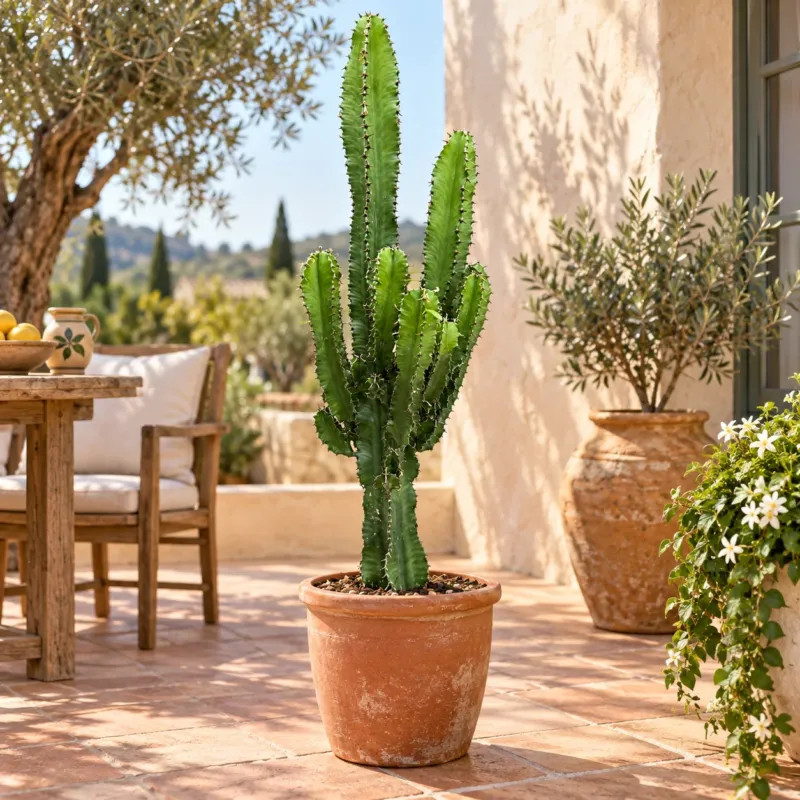 Euphorbia Erytrea ca. 90 cm Afrikanischer Milchbaum exotische Zimmerpflanze