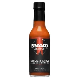 Garlic & Árbol Moruga Scorpion Hot Sauce online bestellen – scharf, Knoblauch & Limette