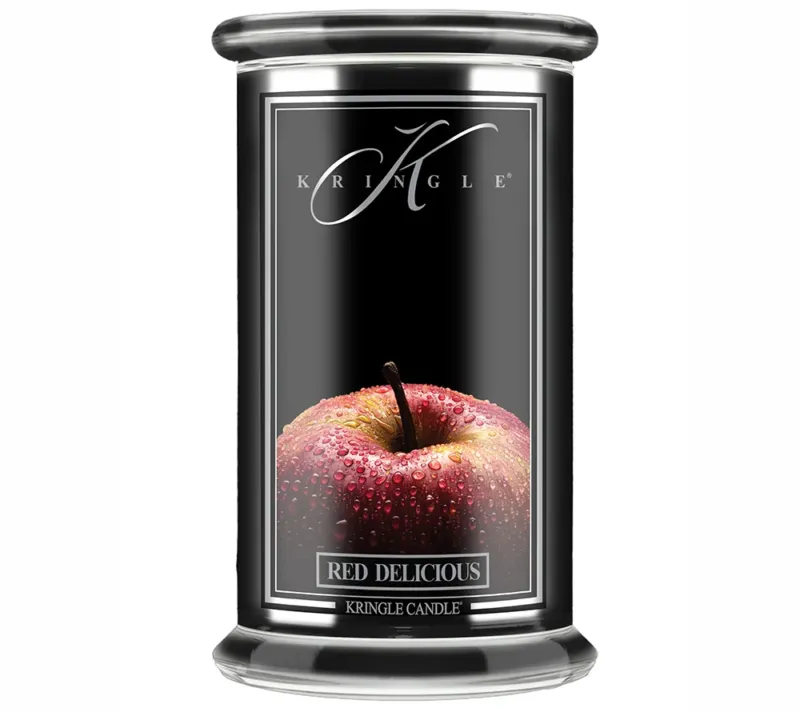 Red Delicious Duftkerze von Kringle Candle online bestellen – Apfel, Pfirsichblüten & Freesie