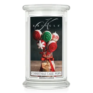 Christmas Cake Pops Duftkerze von Kringle Candle kaufen – Vanille-Kuchen-Duft mit Zitrus & Streuseln