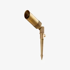 BRAGI lamp for outdoor, spike - brass