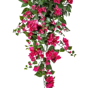 Künstliche Bougainville - Erna, 100 cm, Kunstblume von aplanta, UV-beständig, Steckpflanze, in Fuchsia, für draußen