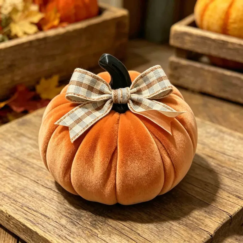 Mini Kunstkürbis aus Resin, ca. 5 cm, 8 Farben – ideal für Halloween, Herbstdekoration, Cafés & Einzelhandel
