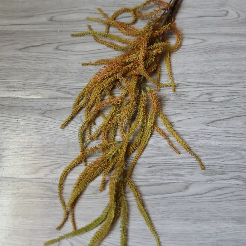 Künstlicher Fuchsschwanz hängend 103 cm, Naturgetreuer Amaranth für hohe Vasen, Hochzeitsfloristik, Event-Deko, 3 Farben
