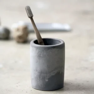 Tandbørsteholder, HDCement, Grå