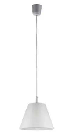 Pendelleuchte Lack Lampenschirm Weiß 217011