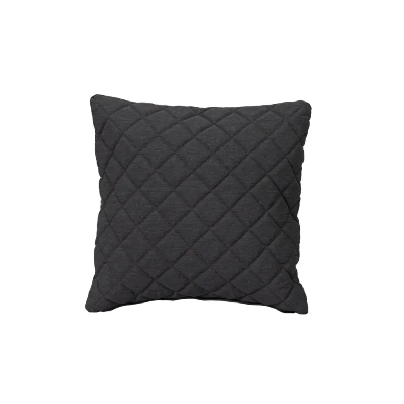 Outdoor Zierkissen Diamond anthrazit 45x45cm 100% wetterfest LIKA-TEX Bezug