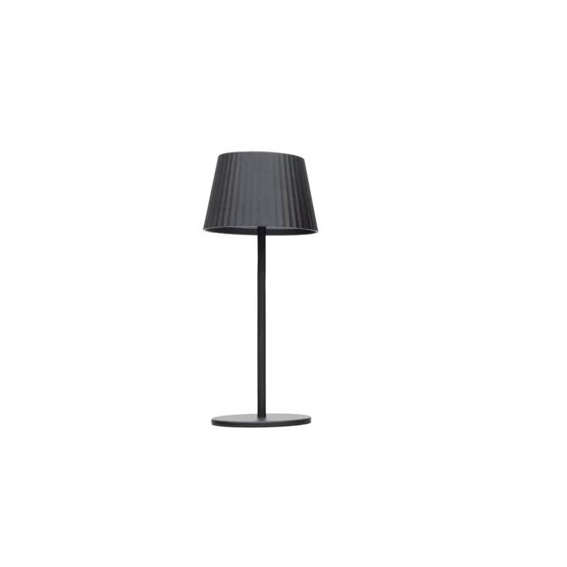 Moderne Solar LED Lampe POLARIS – mobil, dimmbar & elegant - anthrazit – Bild 2