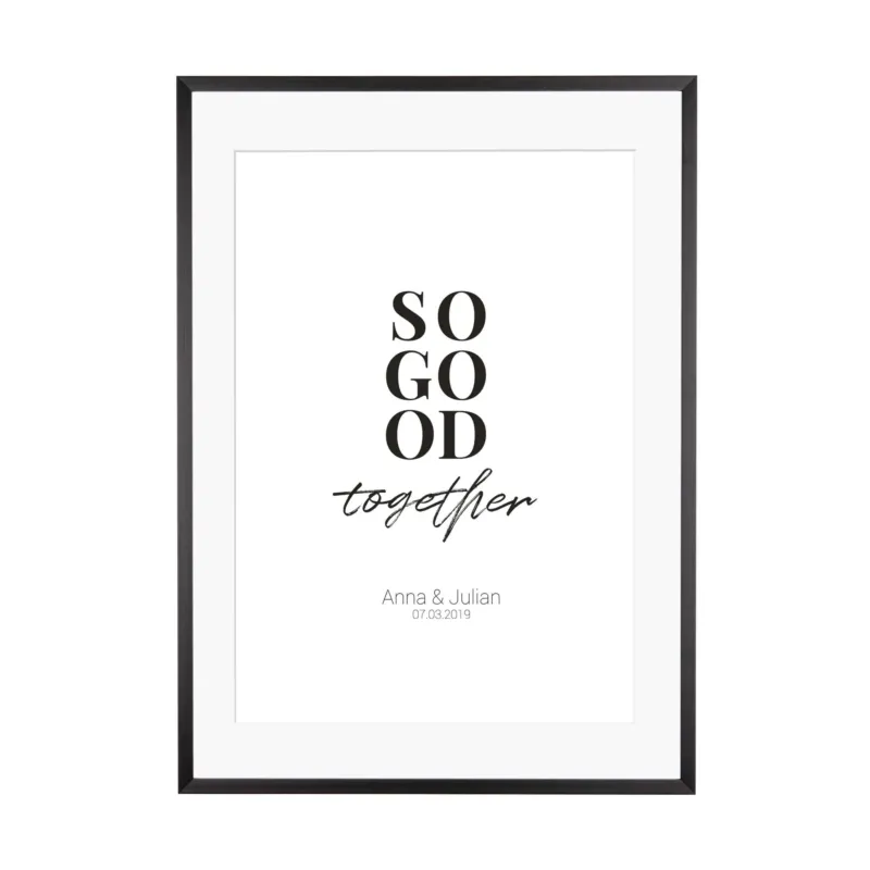 Print personalisierbar | So good together