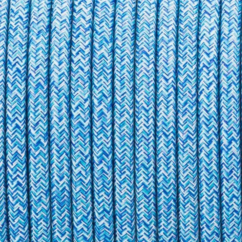 3 Adriges Strom Rund Textikabel für Pendelleuchten