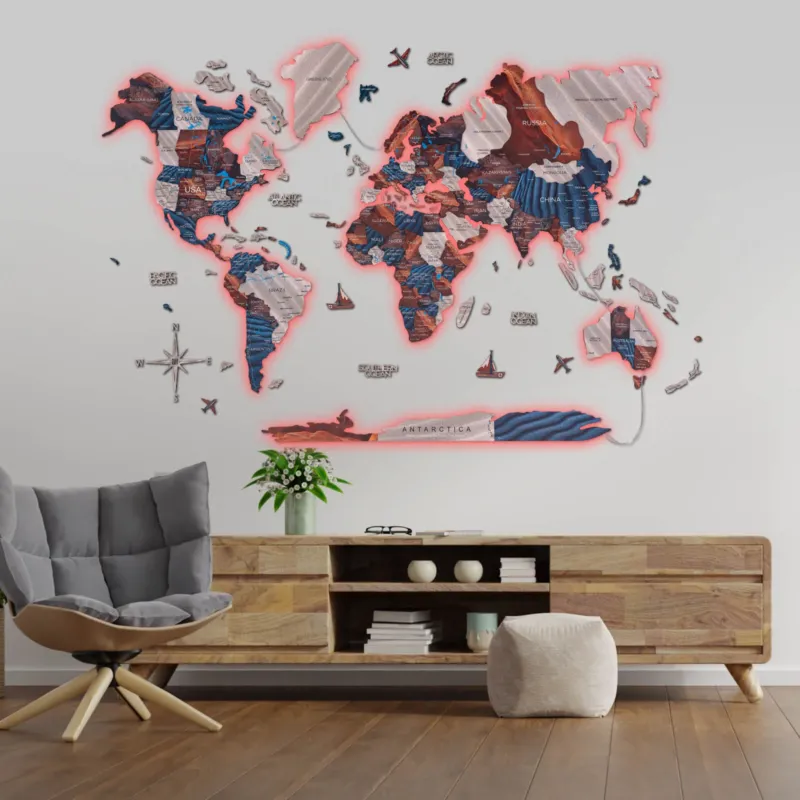 light up wall decor