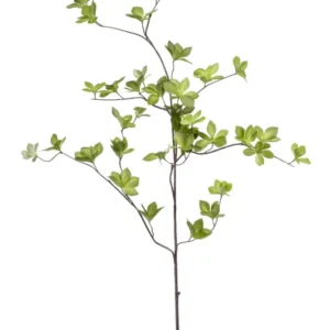 Hartriegel künstlich 115 cm - 1 Zweig - Hellgrün