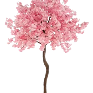 Künstlicher Kirschbaum - Elia, 270 cm, Kunstbaum von aplanta, in Pink, für drinnen