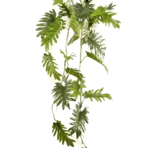 Philodendron künstlich Hänger 90 cm - 1 Steckstab - Grün