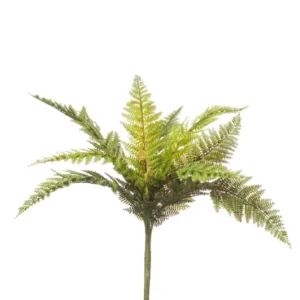 Schildfarn künstlich 50 cm - 1 Steckstab - Grün