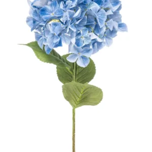 Hortensie XXL künstlich 90 cm - 1 Kopf - Blau
