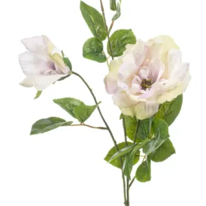 Wildrosen künstlich 80 cm - 1 Stiel - Helllila