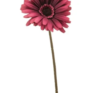 Gerbera künstlich 58 cm - 1 Stiel - Lila