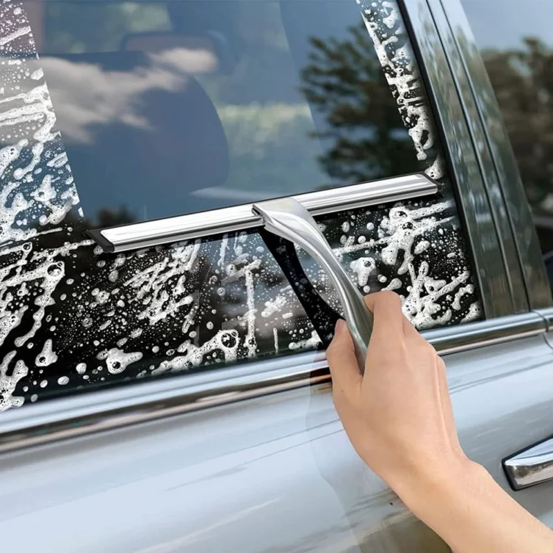 STEELWIPE – Stainless Steel Shower Squeegee Cleaner