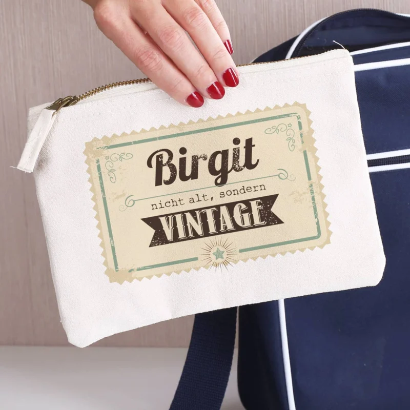 Beautycase Nicht alt, sondern vintage.
