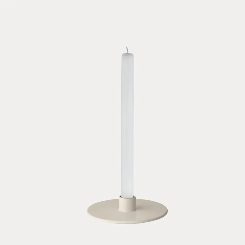 Kerzenhalter VELA M flach - moonbeam