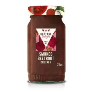 Smoked Beetroot Chutney: süß, rauchig & aromatisch. Perfekt zu Käse, Fisch, Sandwiches und Dips – vielseitig & glutenfrei.