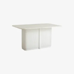 ERISO dining table - Ivory nature marble tabletop