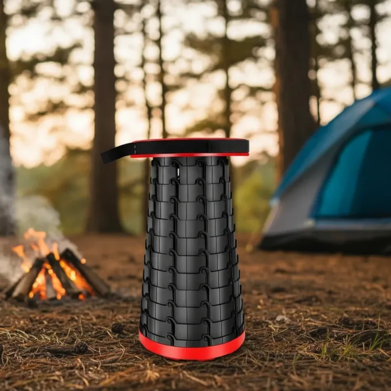 STACKSEAT – Portable Telescopic Camping Stool