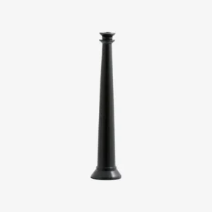 ULOPU candleholder, aluminum - black