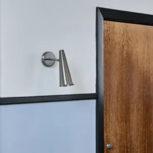 Væglampe, HDPrecise, Silver finish