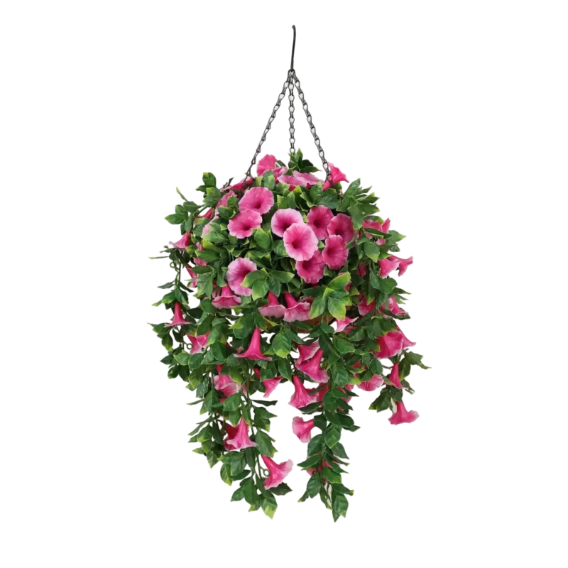 Künstliche Pentunien Ampel - Isa | 33 cm