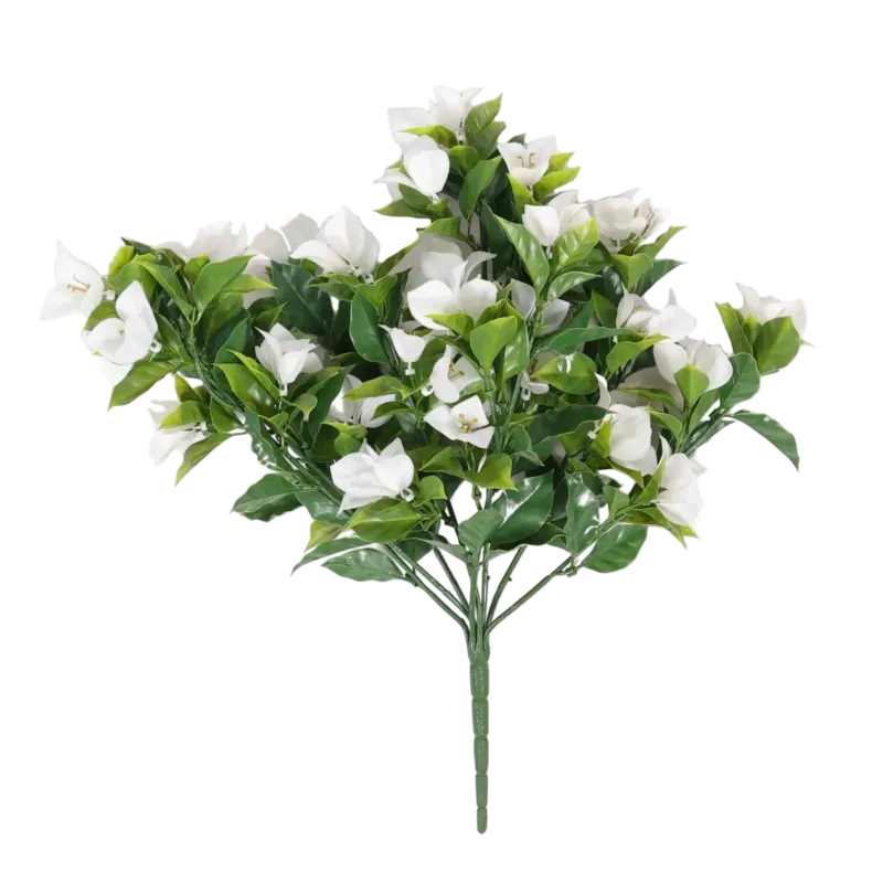 Künstliche Steck-Bougainvillea - Elly | 50 cm weß