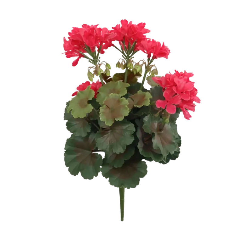 Künstliche Geranie - Perla | 40 cm fuchsia