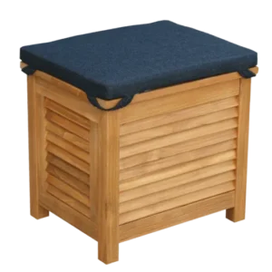 Agnes Aufbewahrungsbank aus Teak 50 cm