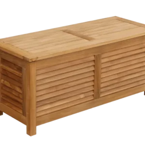 Agnes Aufbewahrungsbank aus Teak 100 cm
