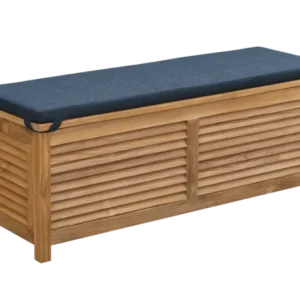 Agnes Aufbewahrungsbank aus Teak 145 cm