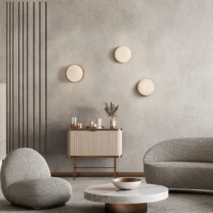 Allen Deckenleuchte E27 Gold, Weiß als moderne runde Wand- und Deckenleuchte mit opalem Glas