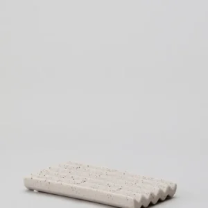 Ceramic soap tray large | TERRAZZO 8 x 15 cm