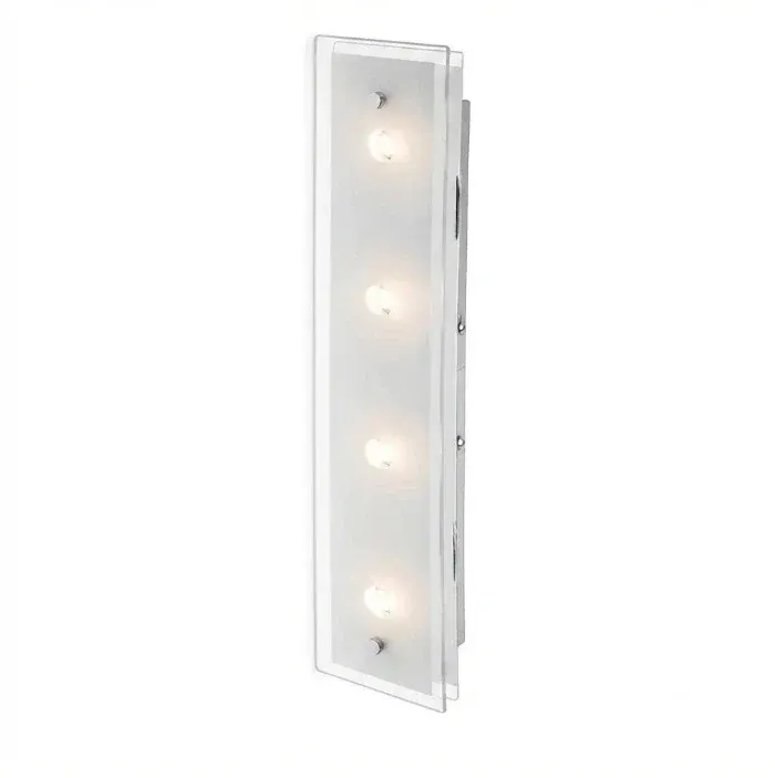 LED Wandleuchte Lumiera 46 cm - warmweiß flach mit Lichtpunkten