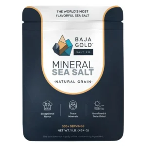 Baja Gold Mineral Sea Salt kaufen – Natürliches Meersalz aus dem Sea of Cortez, reich an Mineralien