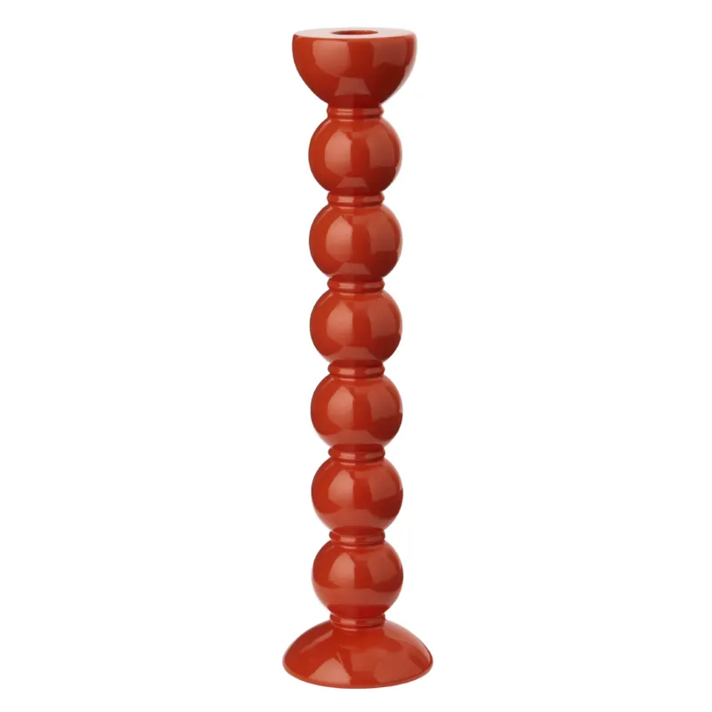 Addison Ross Extra Tall Orange Candlestick