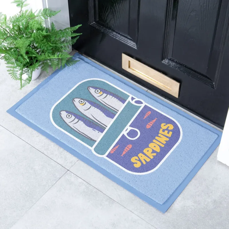 Sardine Tin Indoor/Outdoor Doormat (70x40cm)